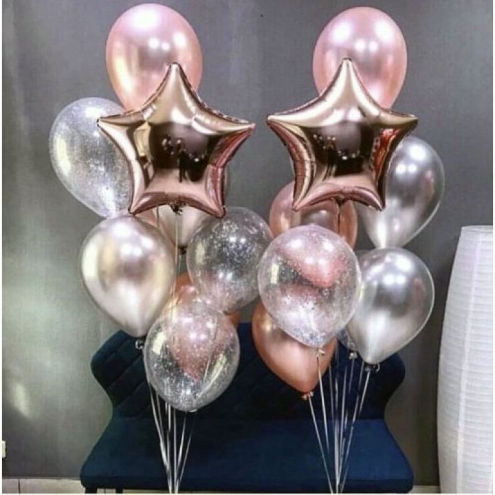 Фонтаны шаров "Дубль старт" в Ульяновске