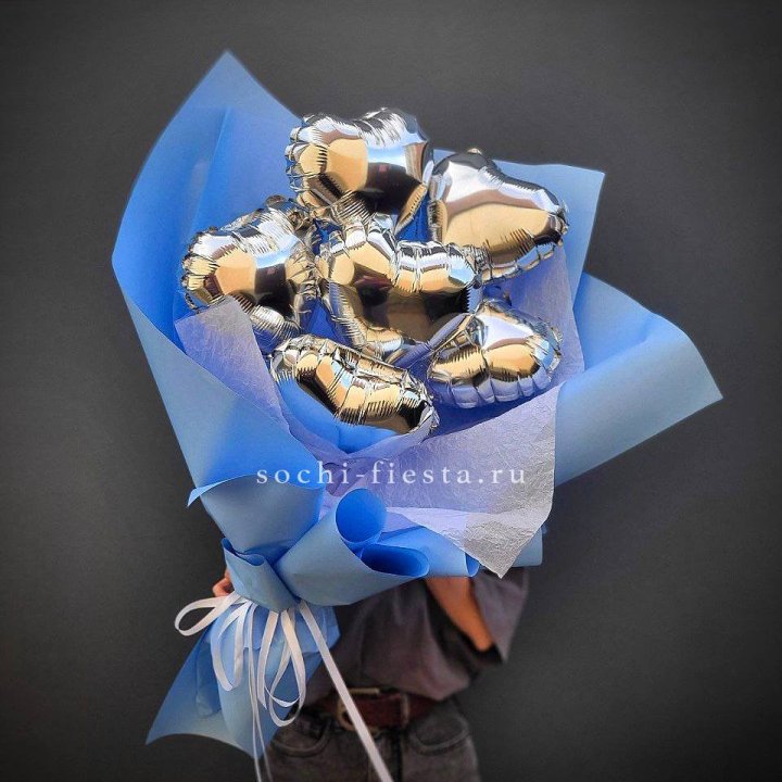 Букет из шаров сердец  №2 в Ульяновске