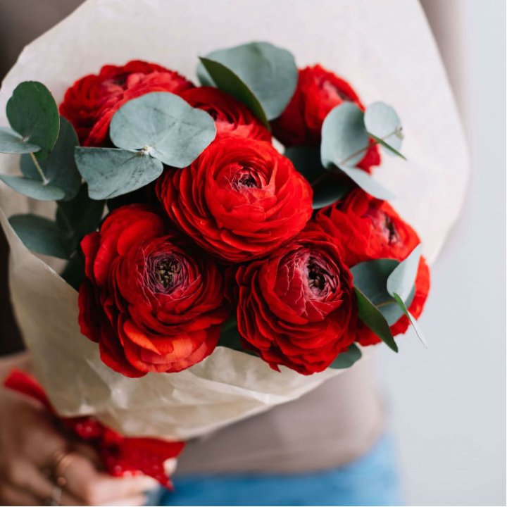 Букет ранункулюсов  в Ульяновске