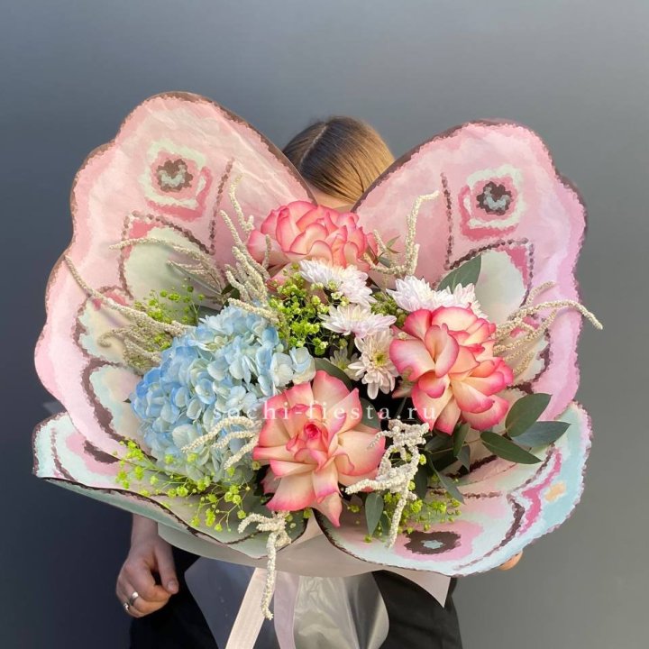 Дизайнерский букет бабочка №5 в Ульяновске