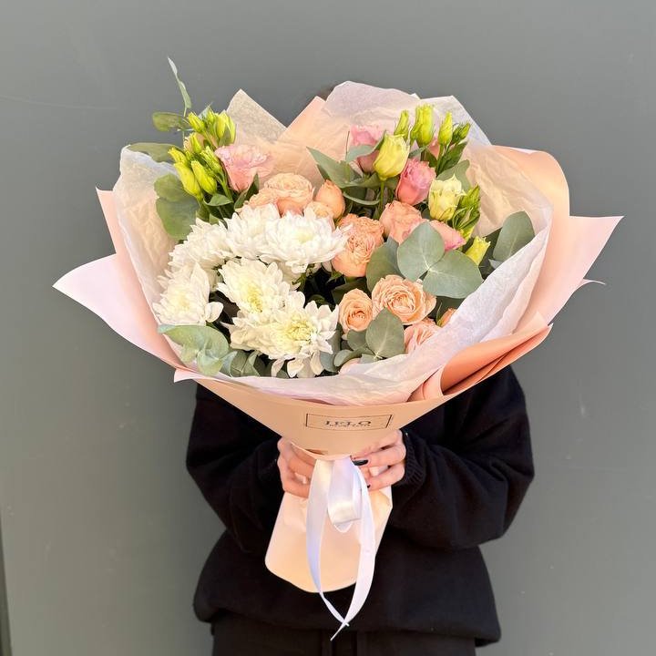 Букет "Персиковая нежность" в Ульяновске