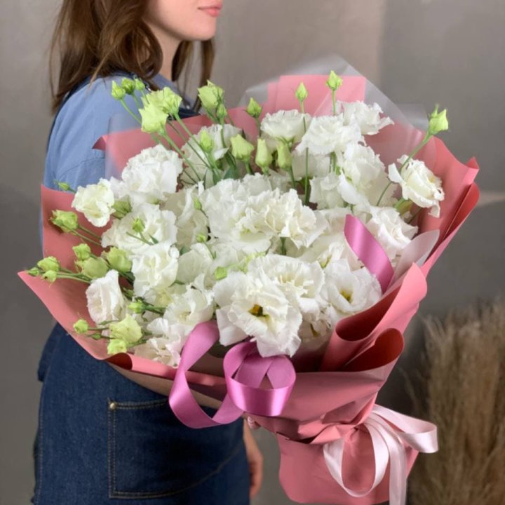 Букет эустом "Пудра" в Ульяновске