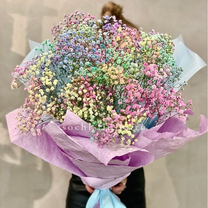 Радужные гипсофилы №2 в Ульяновске