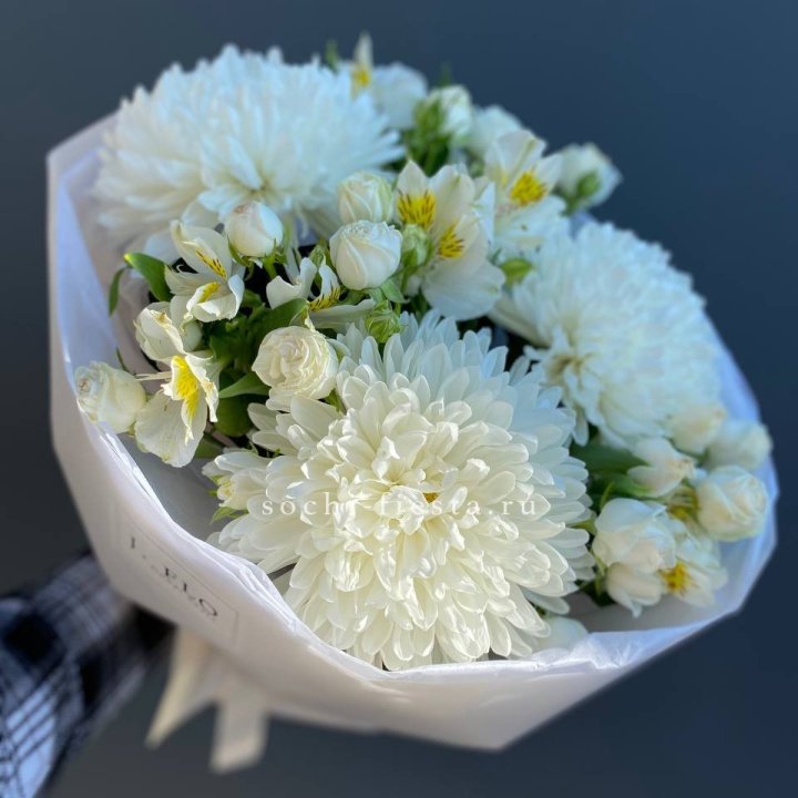 Букет из хризантем "Миранда" в Ульяновске