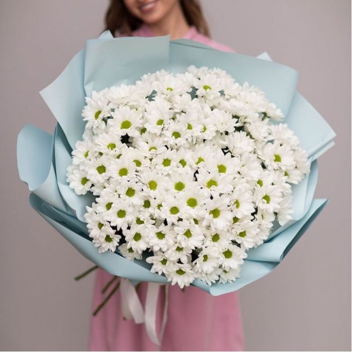 Букет хризантем "Бон-бон" в Ульяновске