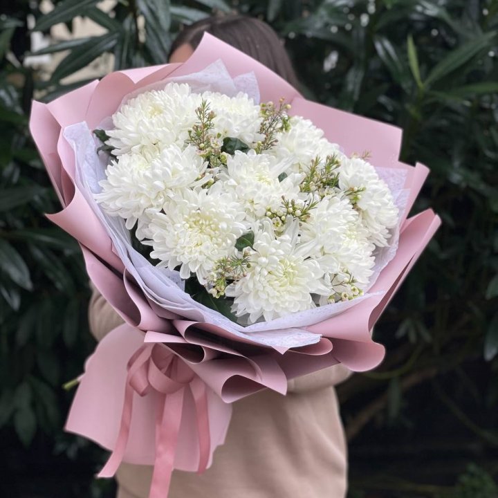 Букет хризантем №1 в Ульяновске