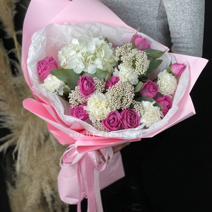 Букет с мисти бабблс №1 в Ульяновске