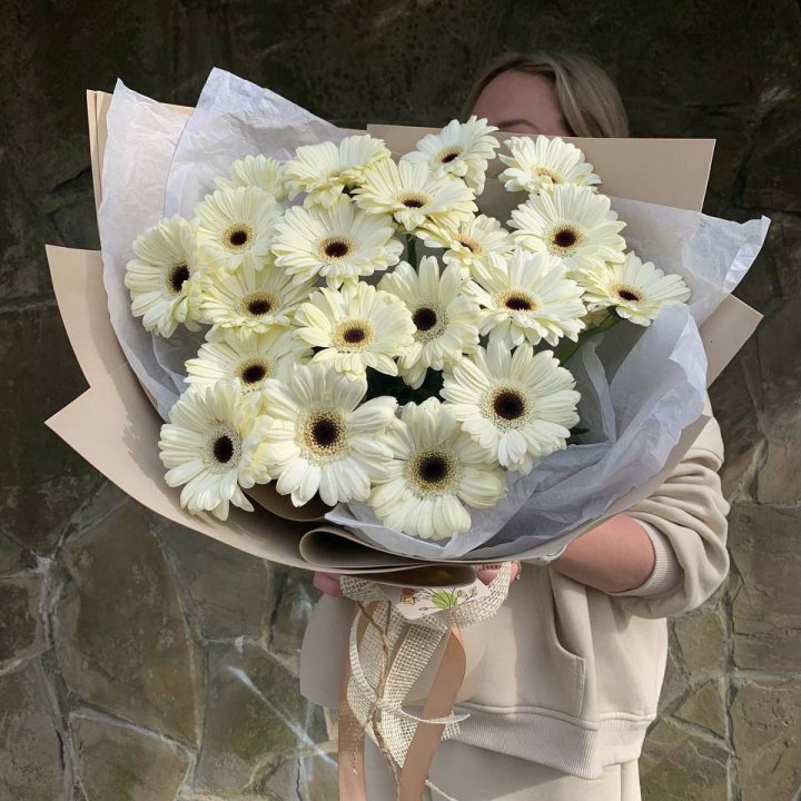 Букет голландских гербер "Шейн"" в Ульяновске