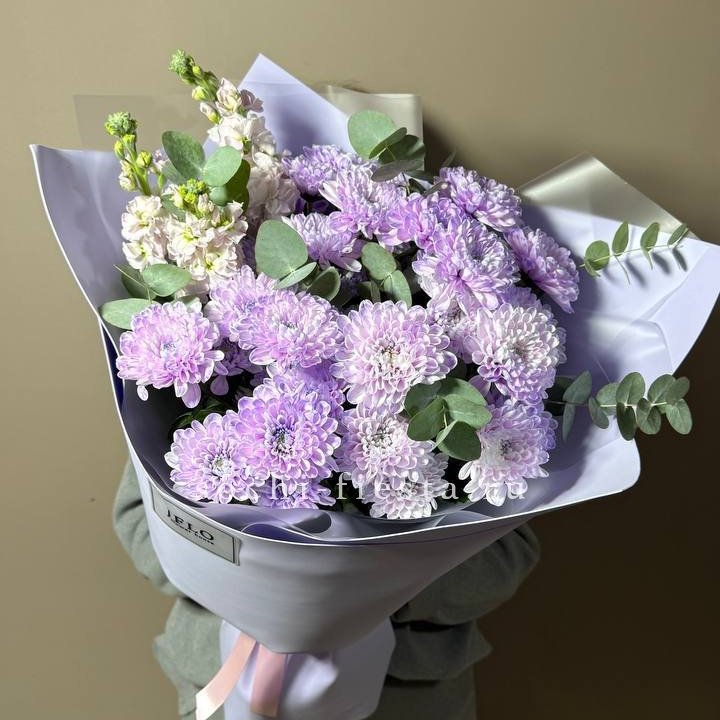 Дуо хризантема и маттиола в Ульяновске