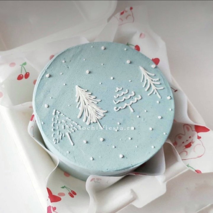 Бенто-торт "Елки" в Ульяновске