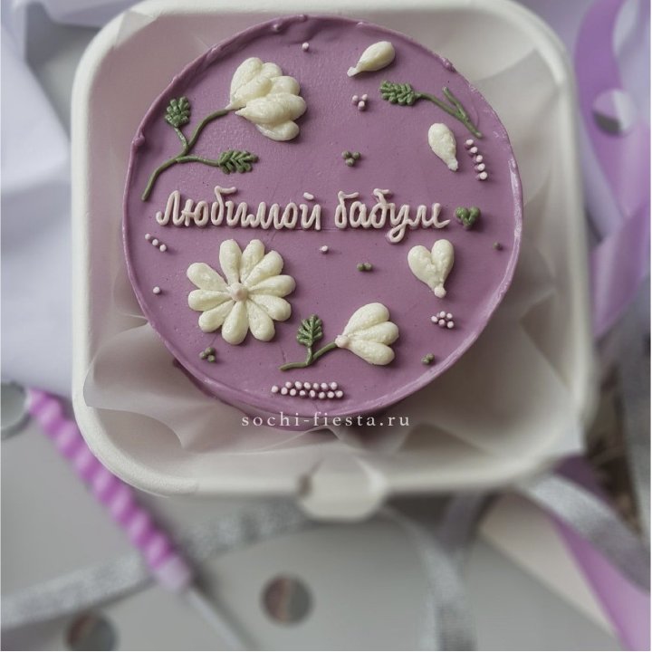 Бенто-торт "Любимой бабуле" в Ульяновске