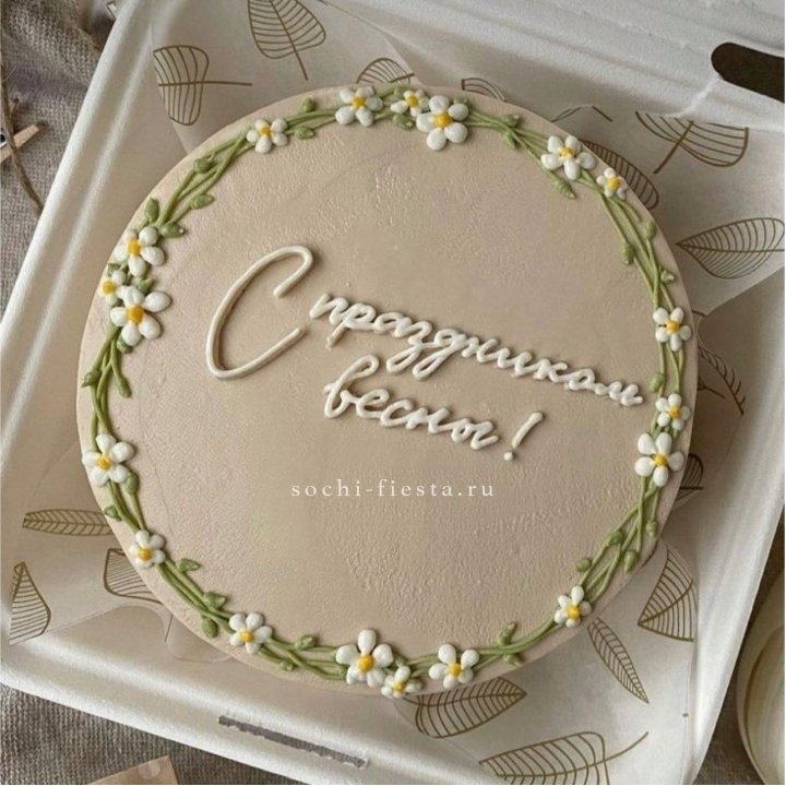 Бенто-торт "C праздником весны!"  в Ульяновске