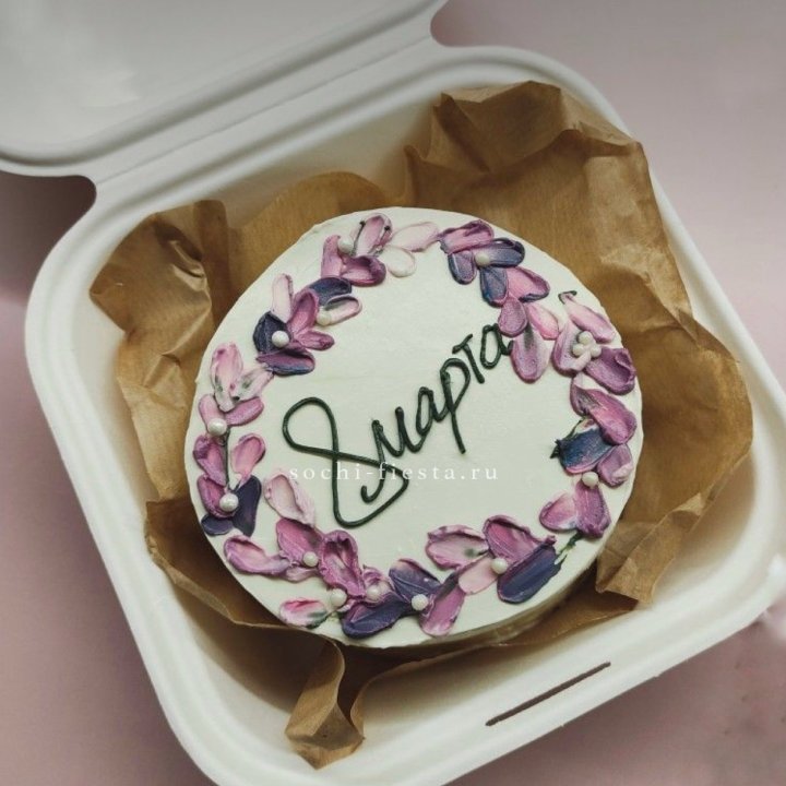 Бенто-торт "8 марта цветы"  в Ульяновске