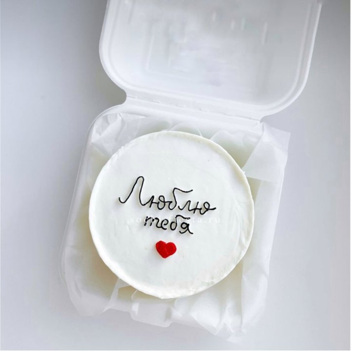 Бенто-торт "Люблю Тебя"  в Ульяновске