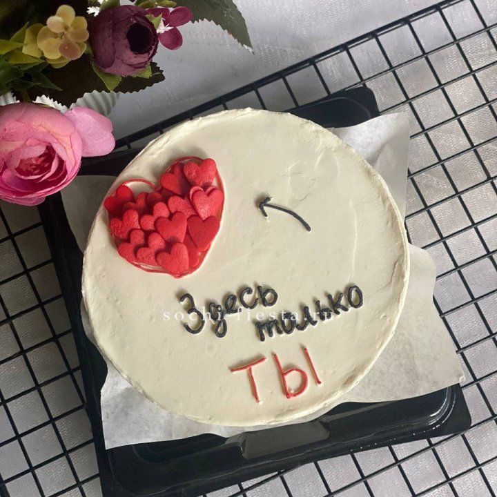 Бенто-торт "В моем сердце только ты"  в Ульяновске