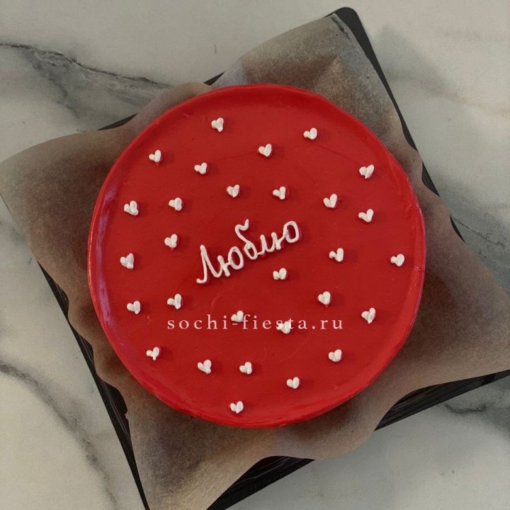 Бенто-торт "Люблю" в Ульяновске