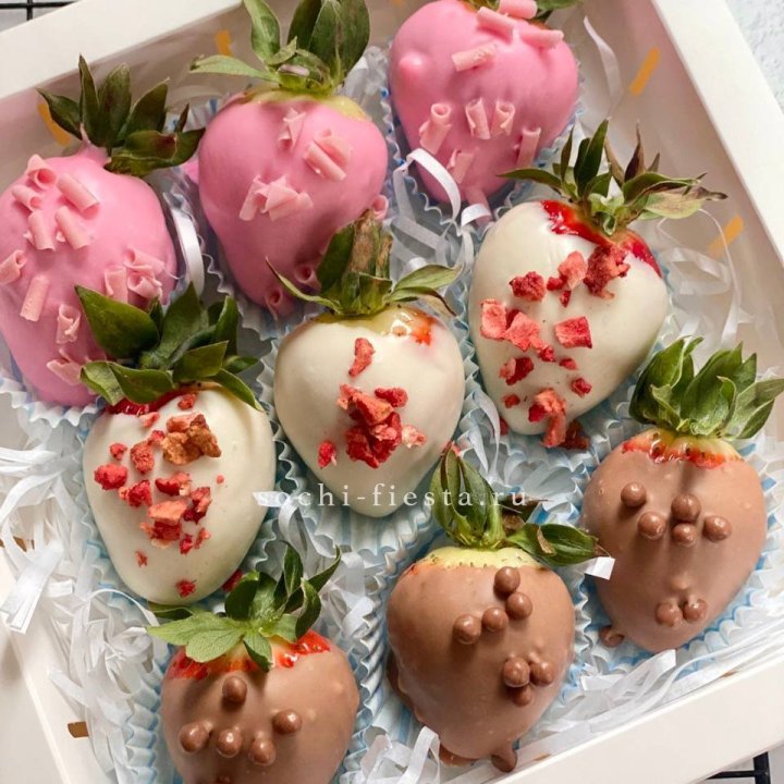 Клубника в шоколаде 9 ягод в Ульяновске