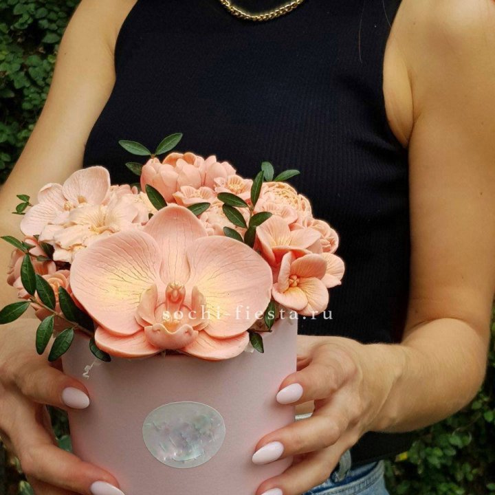 Шоколадный букет Орхидей в Ульяновске