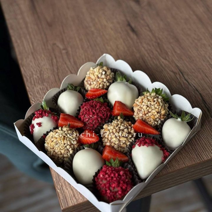 Клубника в шоколаде 12 ягод №2 в Ульяновске