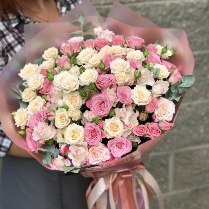 21 кустовая роза в Ульяновске