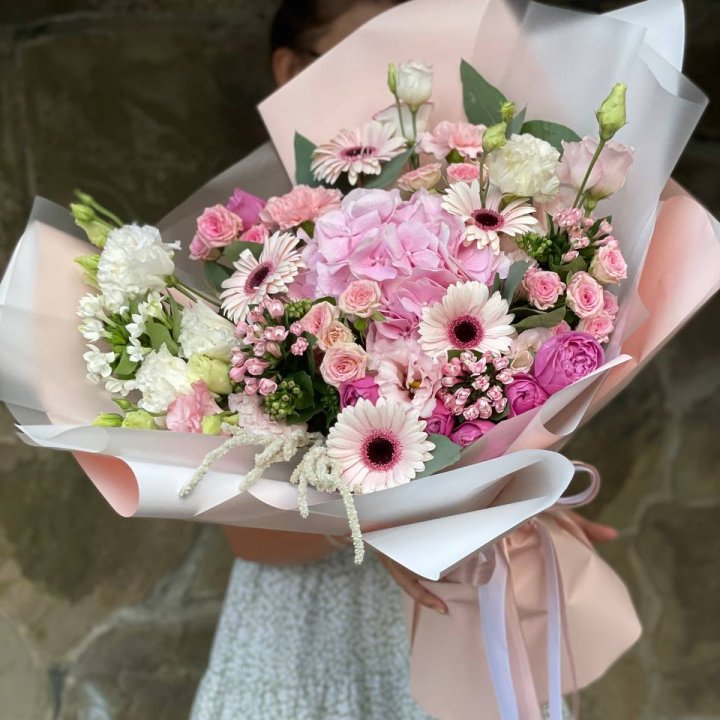 Авторский букет Пич в Ульяновске
