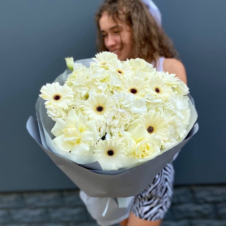  Букет "Вайт люксур" в Ульяновске