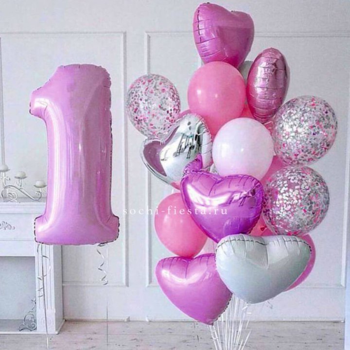 Набор шаров "С днем рождения" в Ульяновске