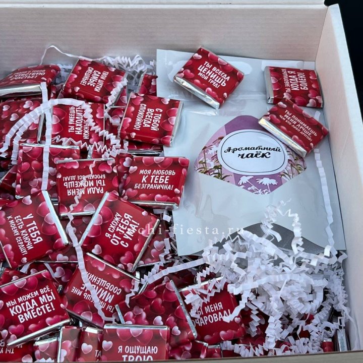 Набор Шоколад и Чай "101 причина любви" в Ульяновске