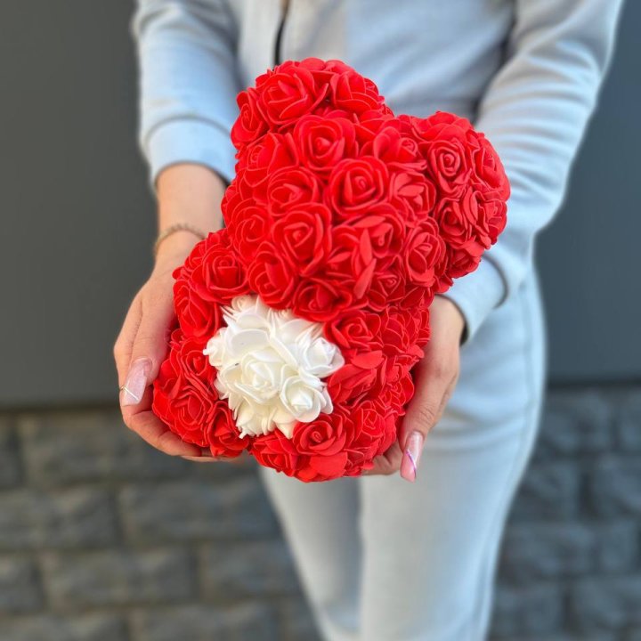 Медведь с белым сердцем в Ульяновске