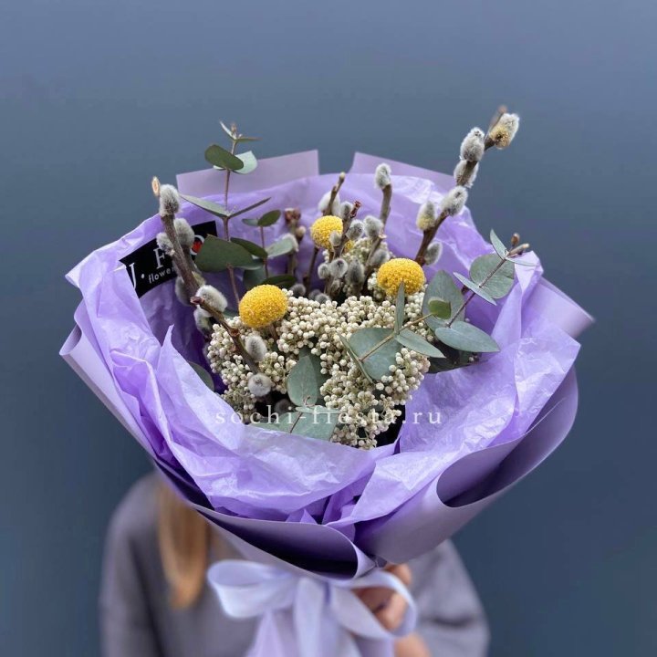 Букет с Вербой №1 в Ульяновске