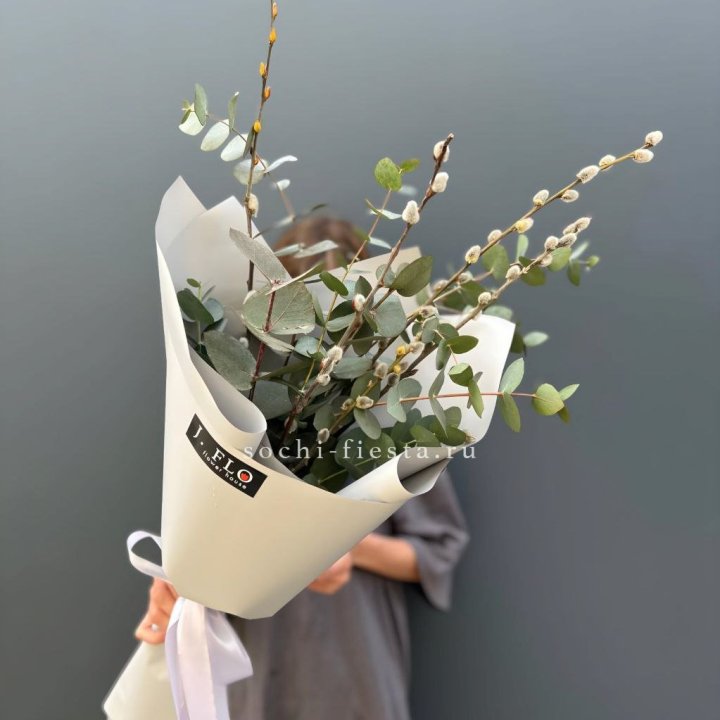 Букет Вербы и Эвкалипта в Ульяновске