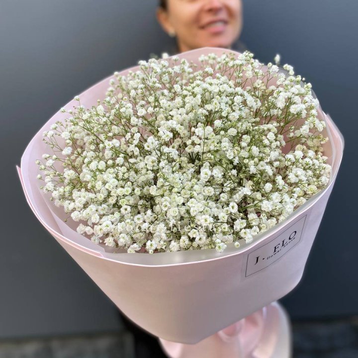 11 белых гипсофил в фоамиране в Ульяновске