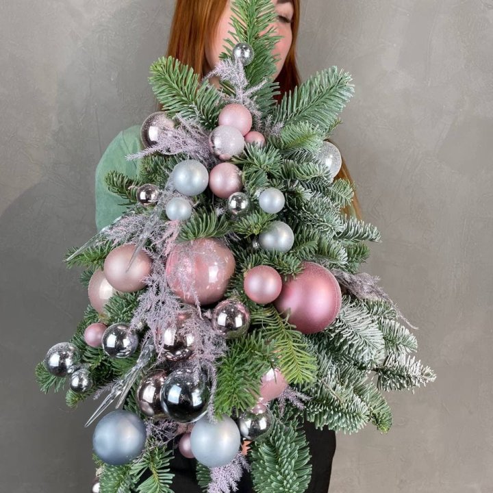 Новогодняя елочка "Розе голд" в Ульяновске