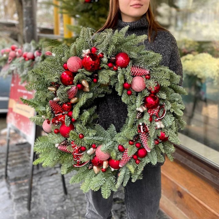 Рождественский венок  в Ульяновске