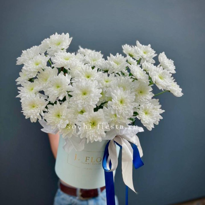 Коробка с хризантемами №3 в Ульяновске