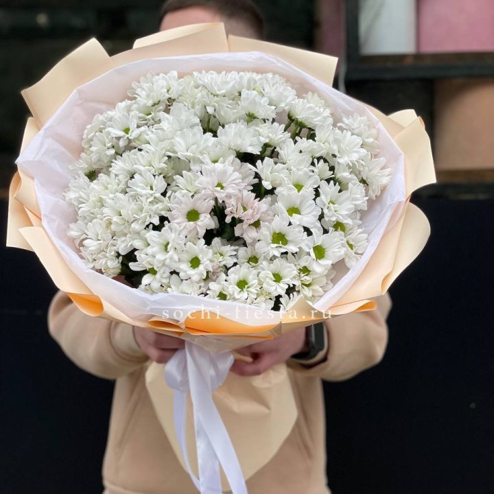  Букет хризантем в Ульяновске