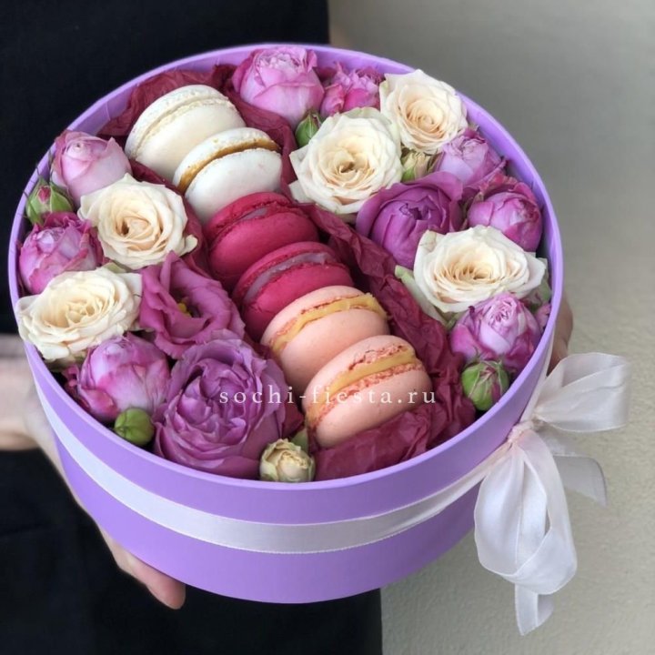 Цветочный бокс "Лаванди" в Ульяновске