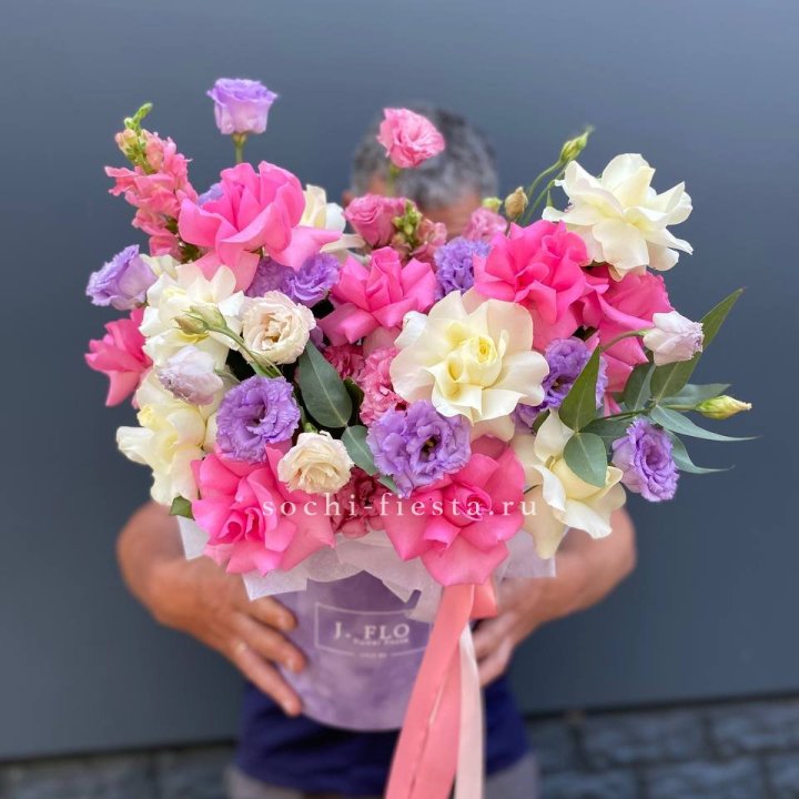 Цветочный бокс "Сиона" в Ульяновске