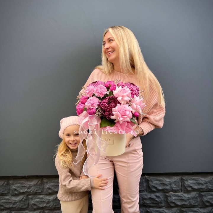 Цветочный бокс "Альба" в Ульяновске