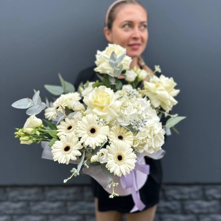 Цветочный бокс "Лавандовый сон" в Ульяновске