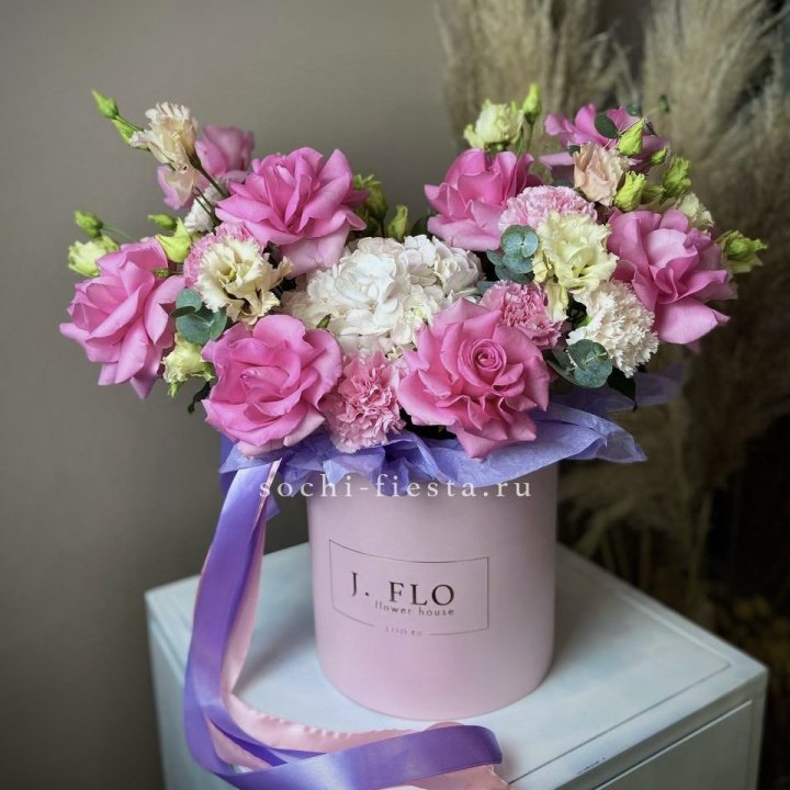 Цветочная коробка "Мишель" в Ульяновске