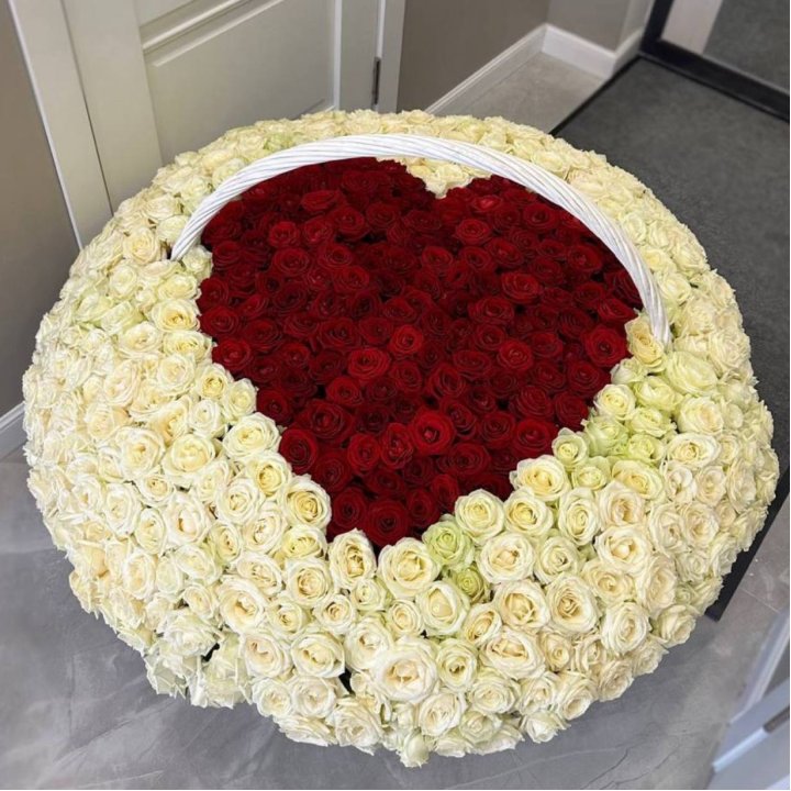 501 роза сердце в Ульяновске