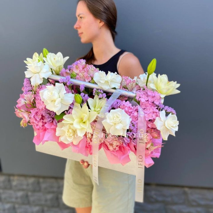 Большой бокс розовый в Ульяновске