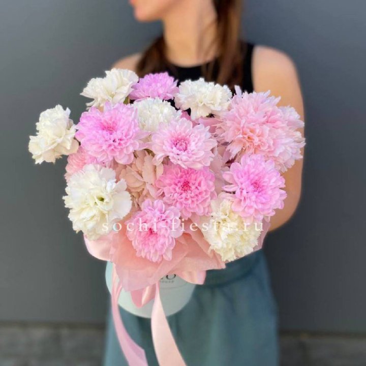 Коробка с цветами "Фиона" в Ульяновске