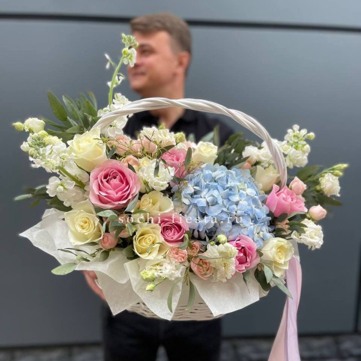 Авторская корзина "Аполинария" в Ульяновске