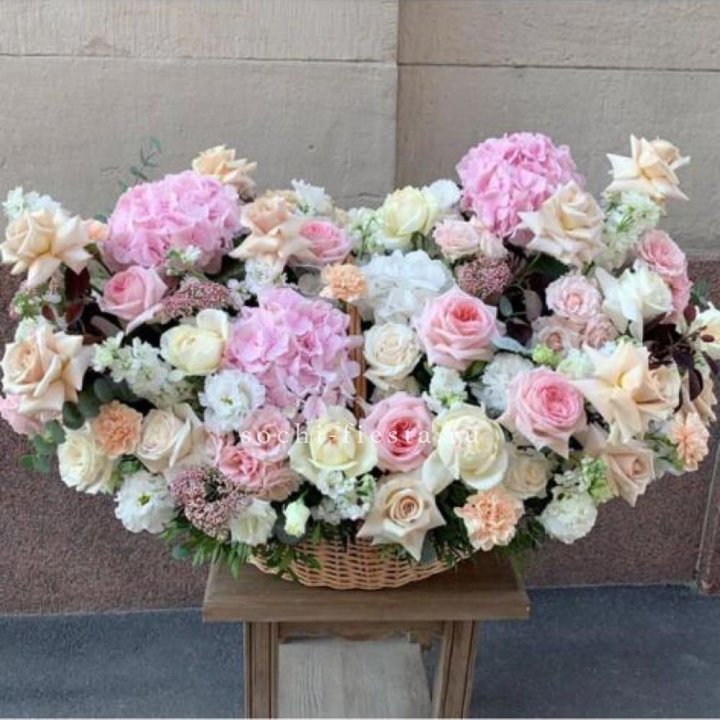 Цветочная корзина макси N2 в Ульяновске