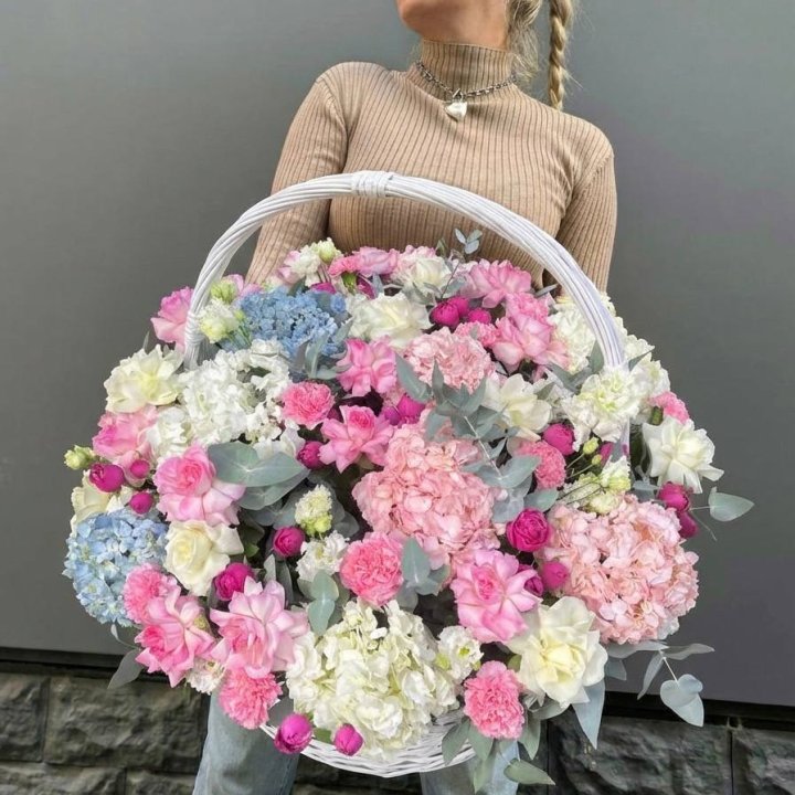 Цветочная корзина №3 в Ульяновске