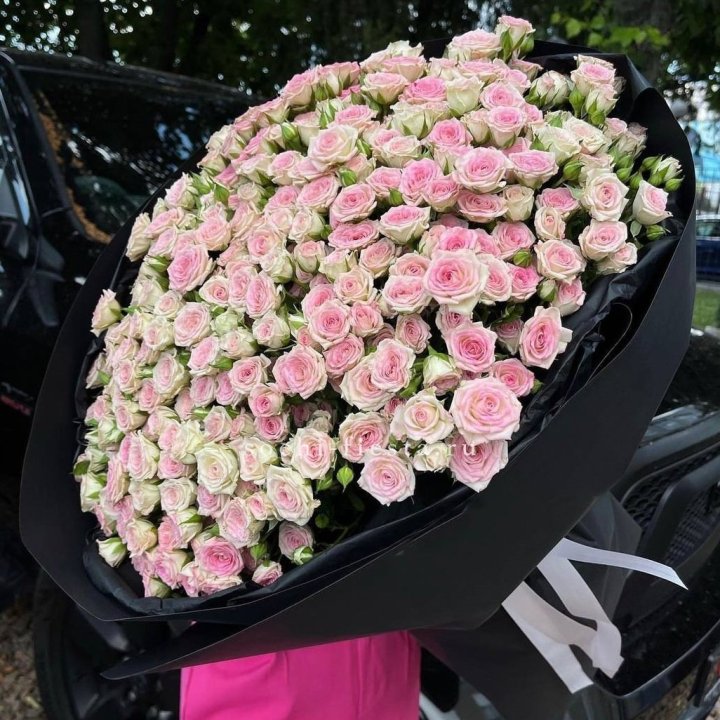 101 кустовая роза "Твистер" в Ульяновске