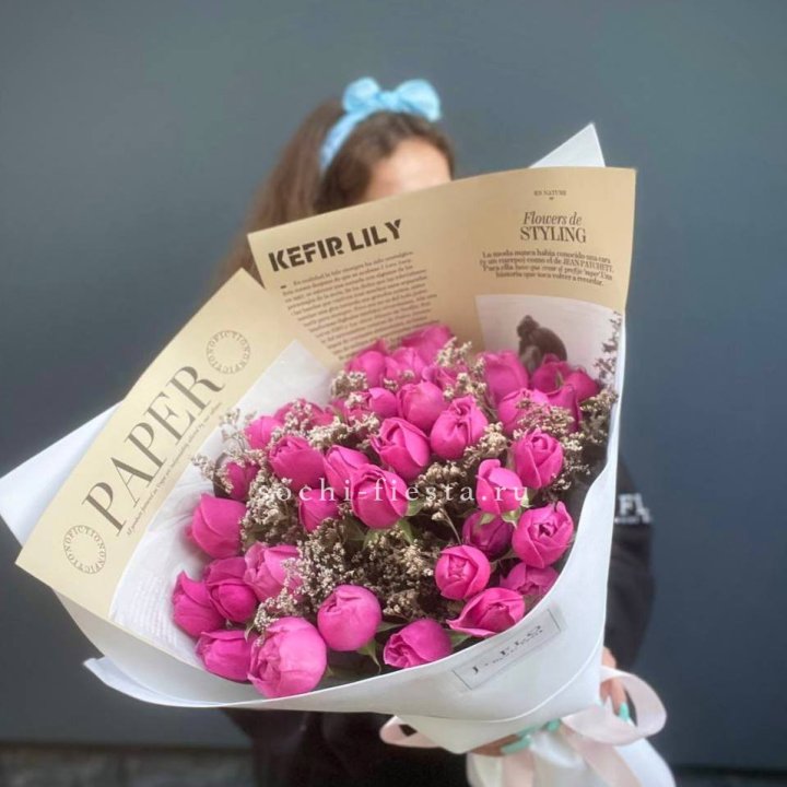 Пионовидные розы баблс №3 в Ульяновске