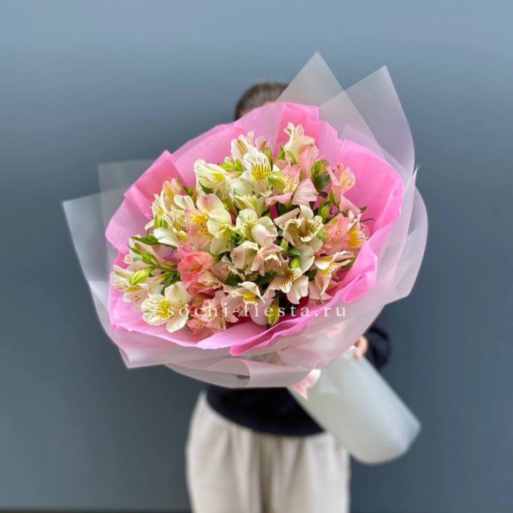 букет альстромерий "Черри" в Ульяновске